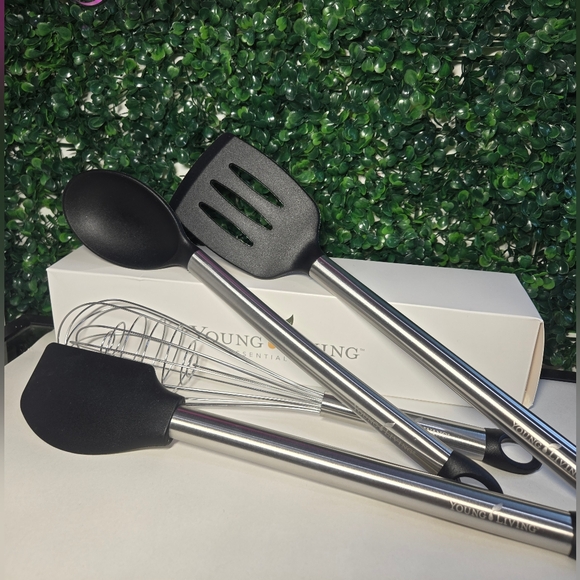 Young Living Other - Young Living Black Kitchen Utensil Set